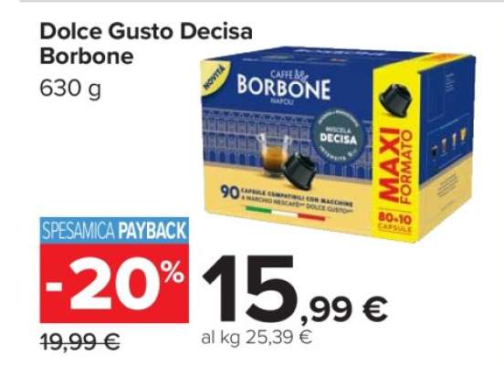 Dolce Gusto Decisa Borbone