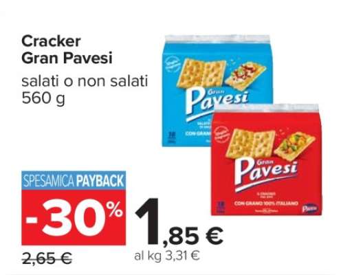 Cracker Gran Pavesi