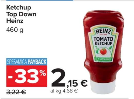 Ketchup Top Down Heinz