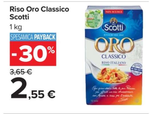 Riso Oro Classico Scotti