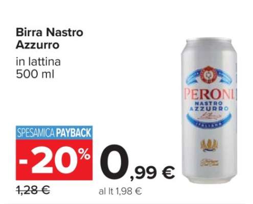 Birra NASTRO AZZURRO