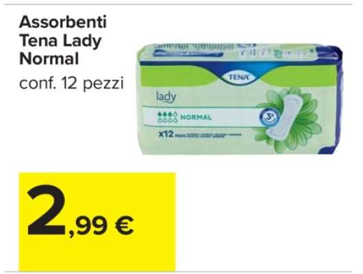 Assorbenti Tena Lady Normal