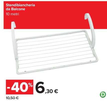 STENDIBIANCHERIA DA BALCONE