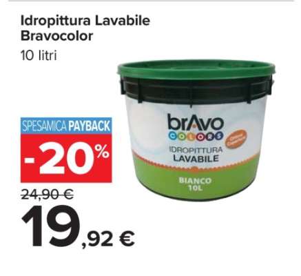 Idropittura Lavabile Bravocolor