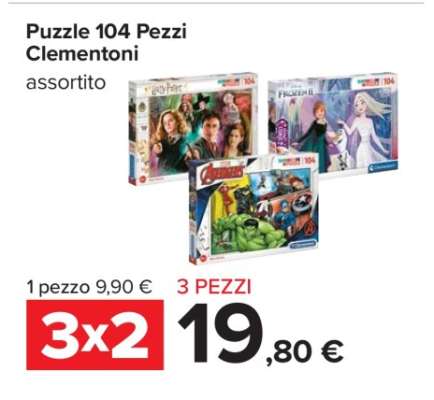 Puzzle 104 Pezzi Clementoni