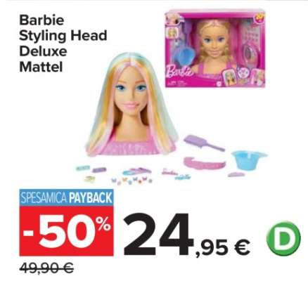 Barbie Styling Head Deluxe Mattel