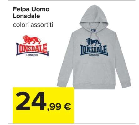 Felpa Uomo Lonsdale