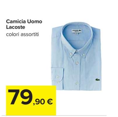 Camicia Uomo Lacoste