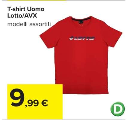 T-shirt Uomo Lotto/AVX