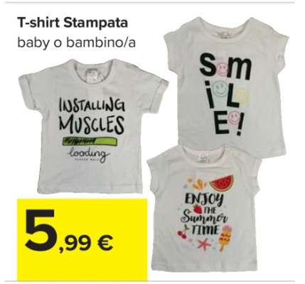T-shirt Stampata