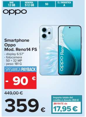 Smartphone OPPO Mod. RENO14 FS