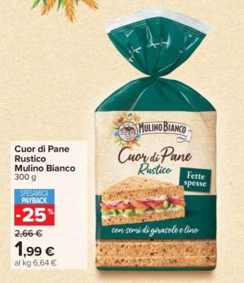 CUOR DI PANE RUSTICO MULINO BIANCO