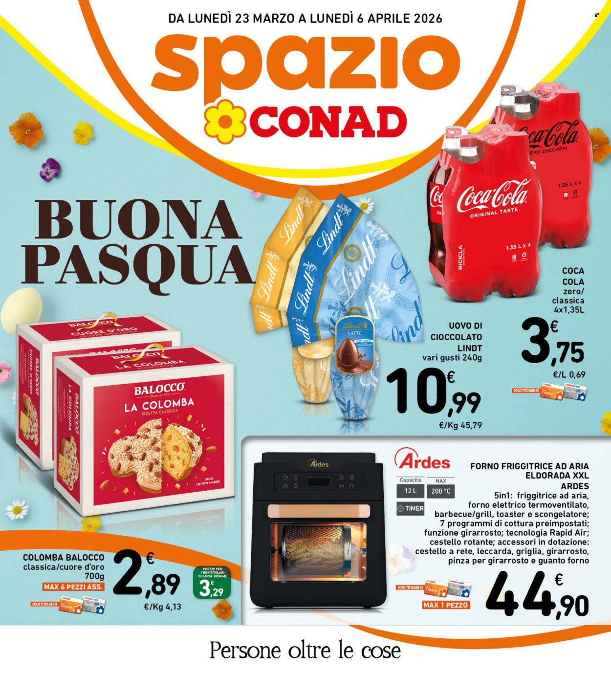 Volantino Spazio Conad - 23/3/2026 - 6/4/2026. Pagina 1