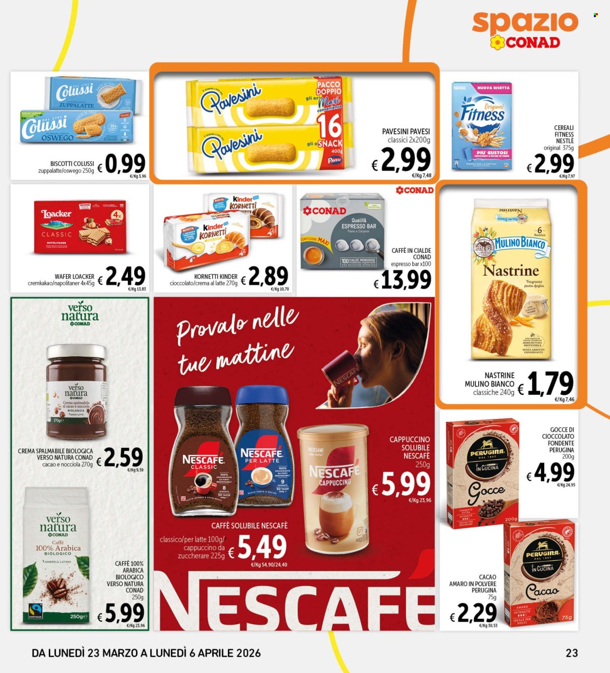 Volantino Spazio Conad - 23/3/2026 - 6/4/2026. Pagina 23