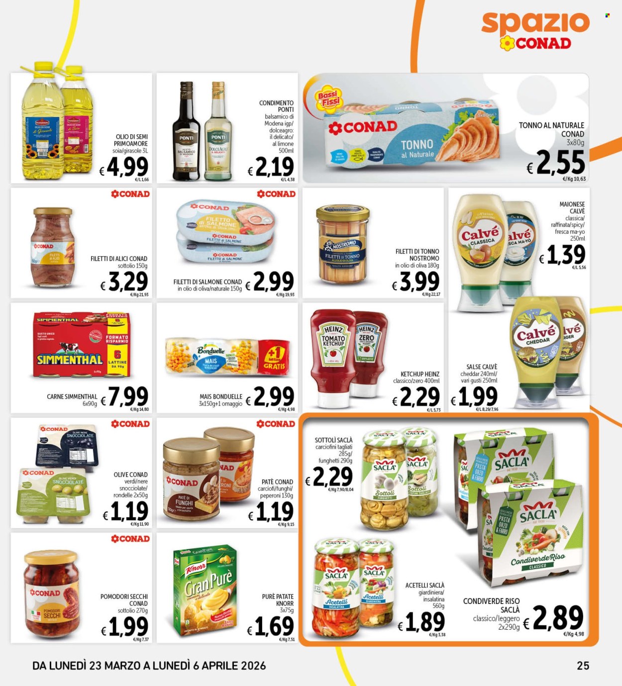 Volantino Spazio Conad - 23/3/2026 - 6/4/2026. Pagina 25