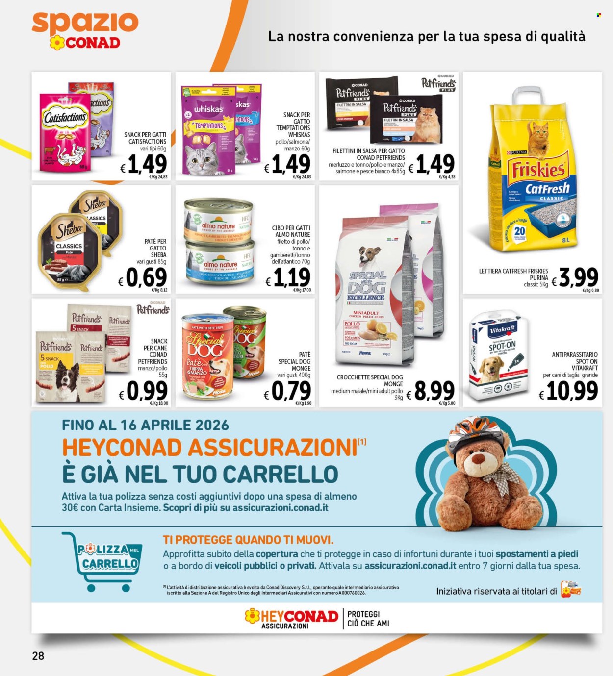 Volantino Spazio Conad - 23/3/2026 - 6/4/2026. Pagina 28