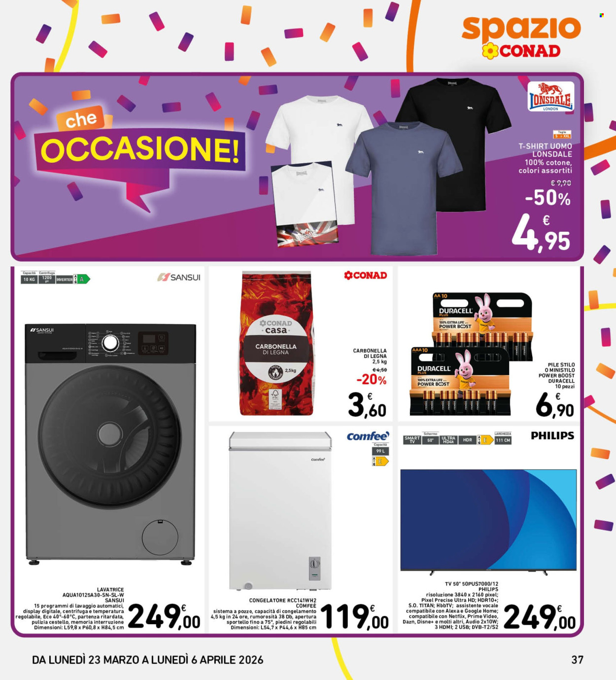 Volantino Spazio Conad - 23/3/2026 - 6/4/2026. Pagina 37