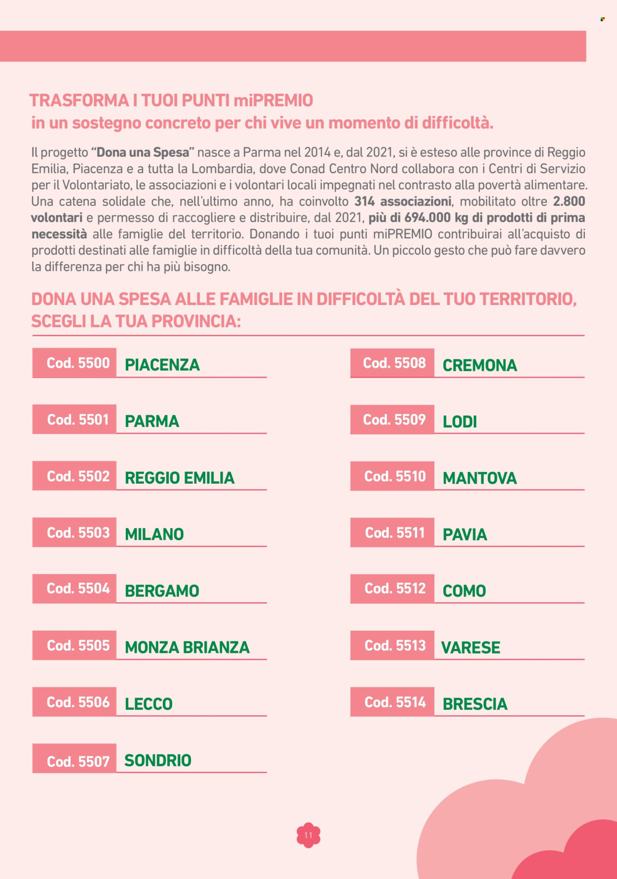 Leták Conad - 19.3.2026 - 31.1.2027. Strana 11