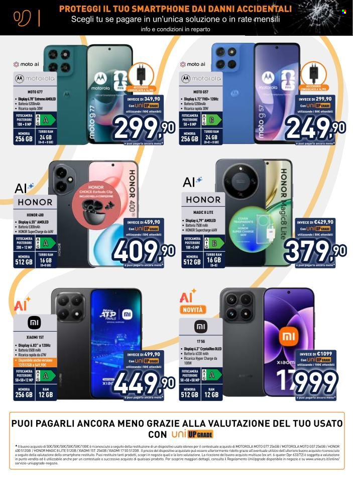 Volantino Unieuro - 20/3/2026 - 2/4/2026. Pagina 15