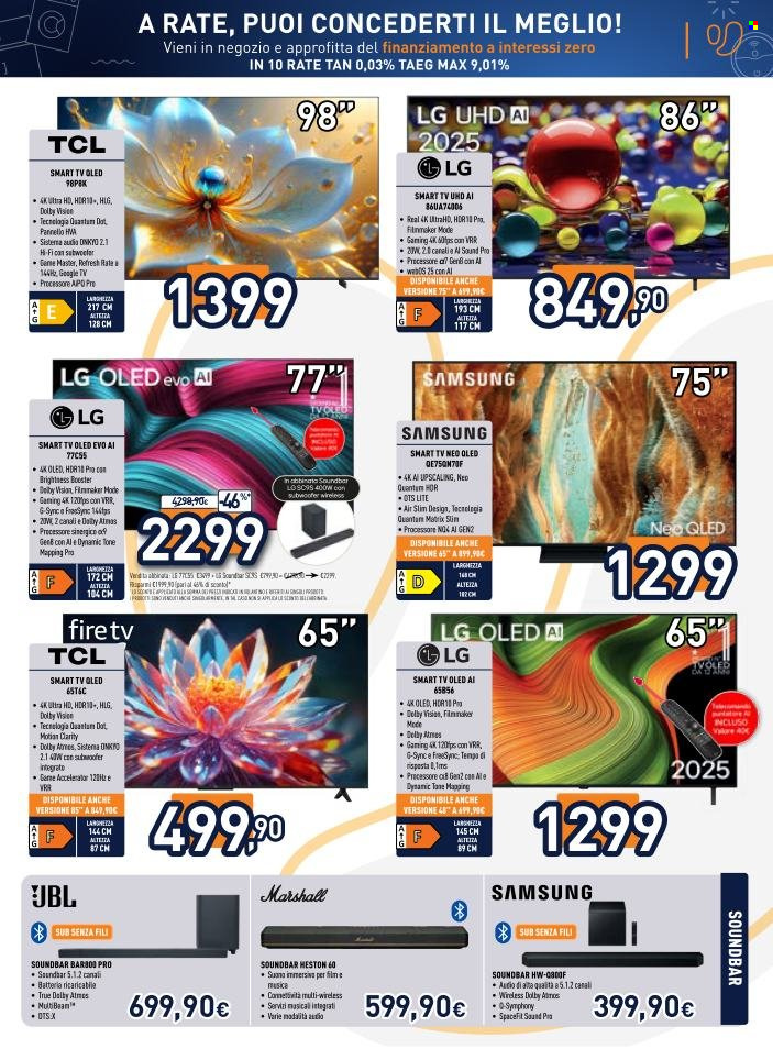 Volantino Unieuro - 20/3/2026 - 2/4/2026. Pagina 21