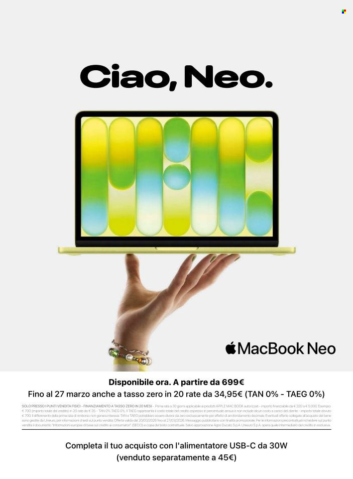 Volantino Unieuro - 20/3/2026 - 27/3/2026. Pagina 2