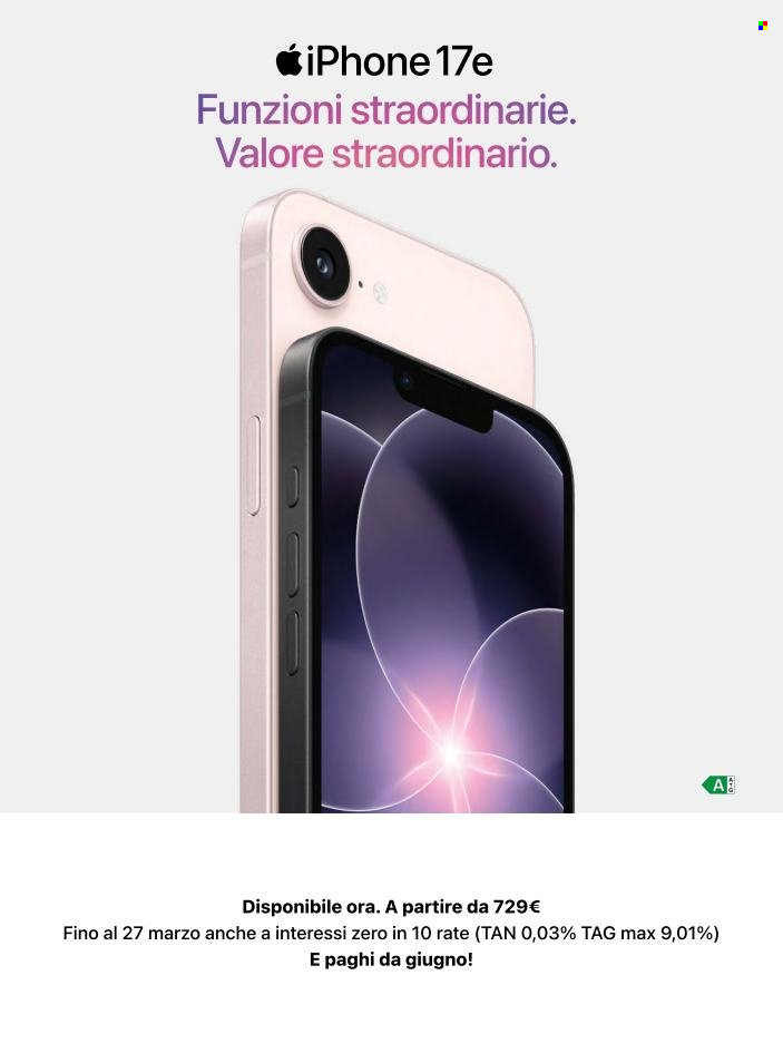 Volantino Unieuro - 20/3/2026 - 27/3/2026. Pagina 8