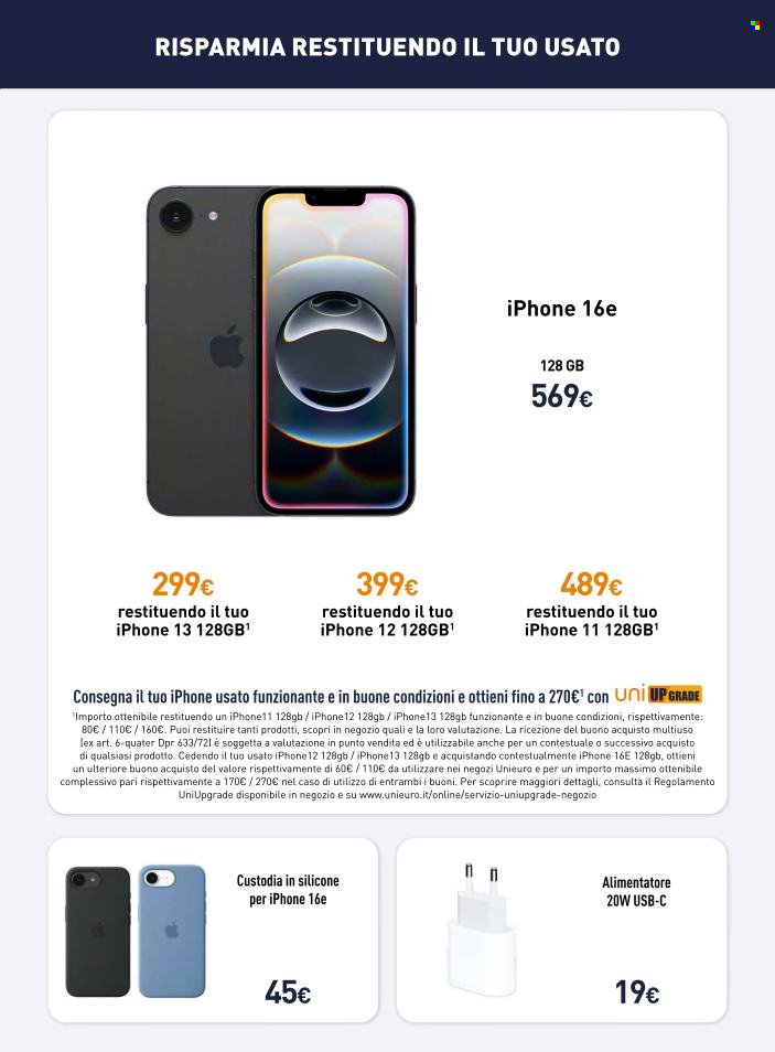 Volantino Unieuro - 20/3/2026 - 27/3/2026. Pagina 11