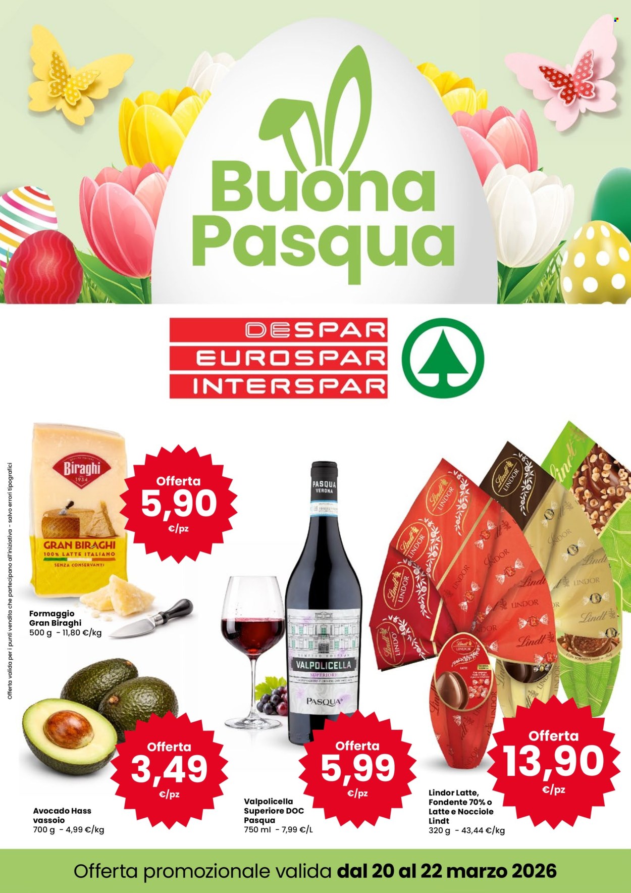 Volantino Interspar - 20/3/2026 - 22/3/2026. Pagina 1