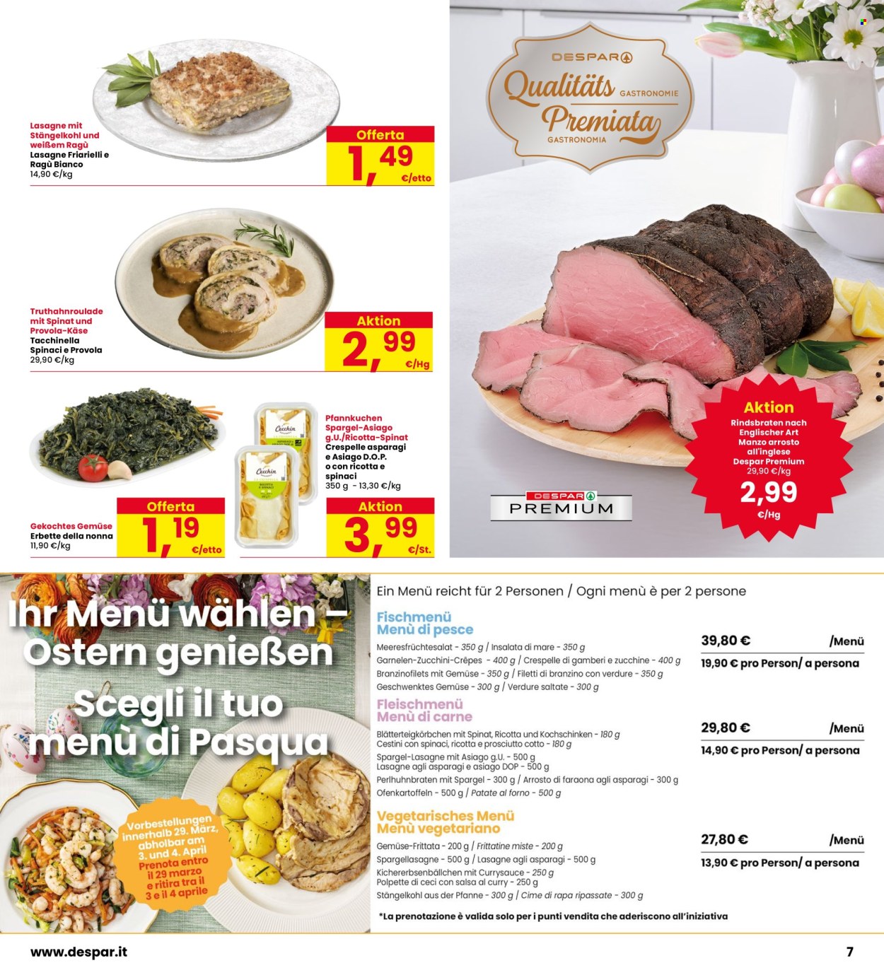 Volantino Interspar - 24/3/2026 - 6/4/2026. Pagina 7