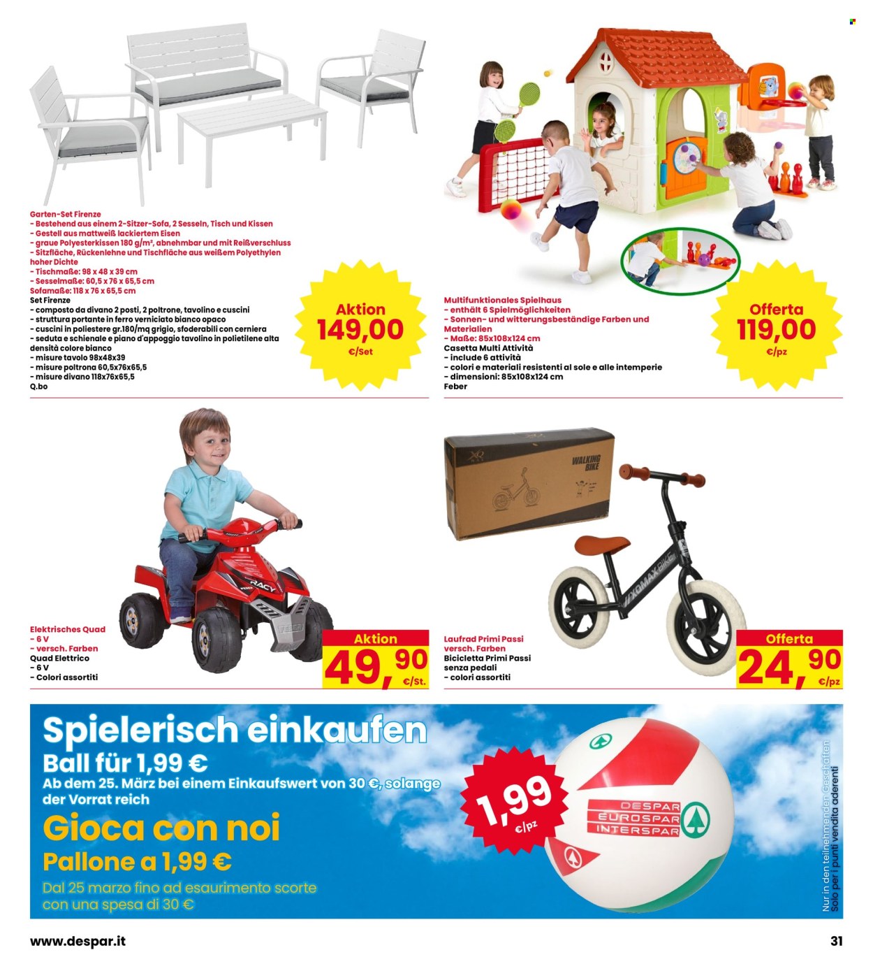 Volantino Interspar - 24/3/2026 - 6/4/2026. Pagina 31