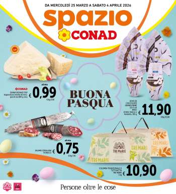 Volantino Spazio Conad - 25/3/2026 - 4/4/2026.
