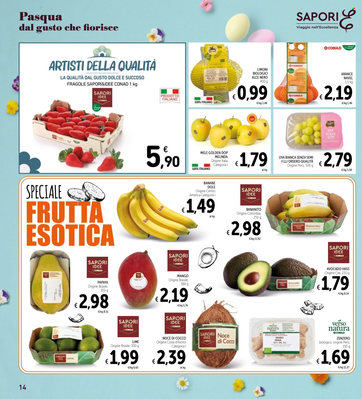 Volantino Spazio Conad - 25/3/2026 - 4/4/2026. Pagina 14