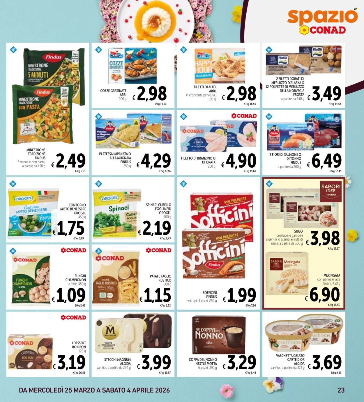 Volantino Spazio Conad - 25/3/2026 - 4/4/2026. Pagina 23