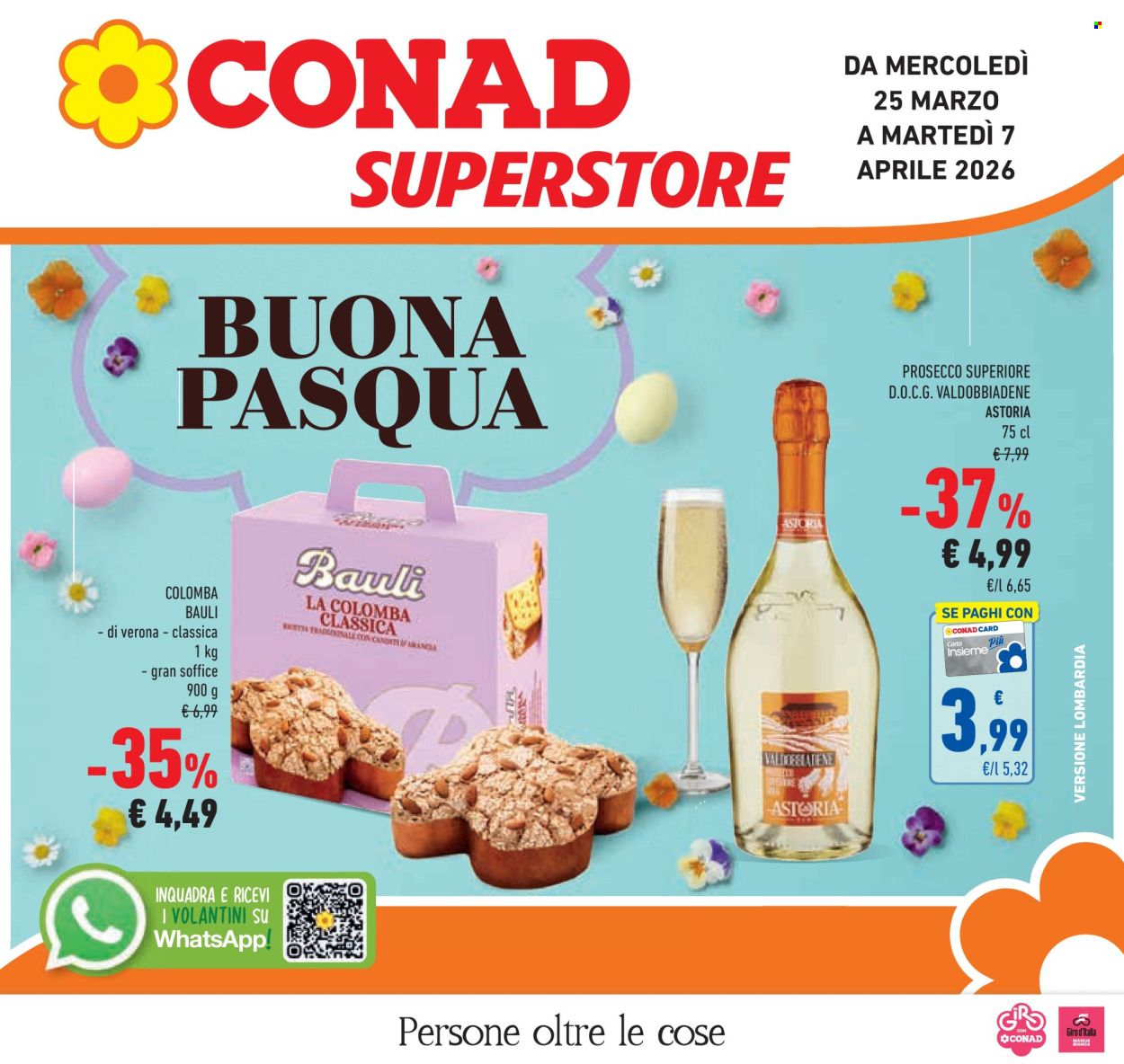 Volantino Conad Superstore - 25/3/2026 - 7/4/2026. Pagina 1