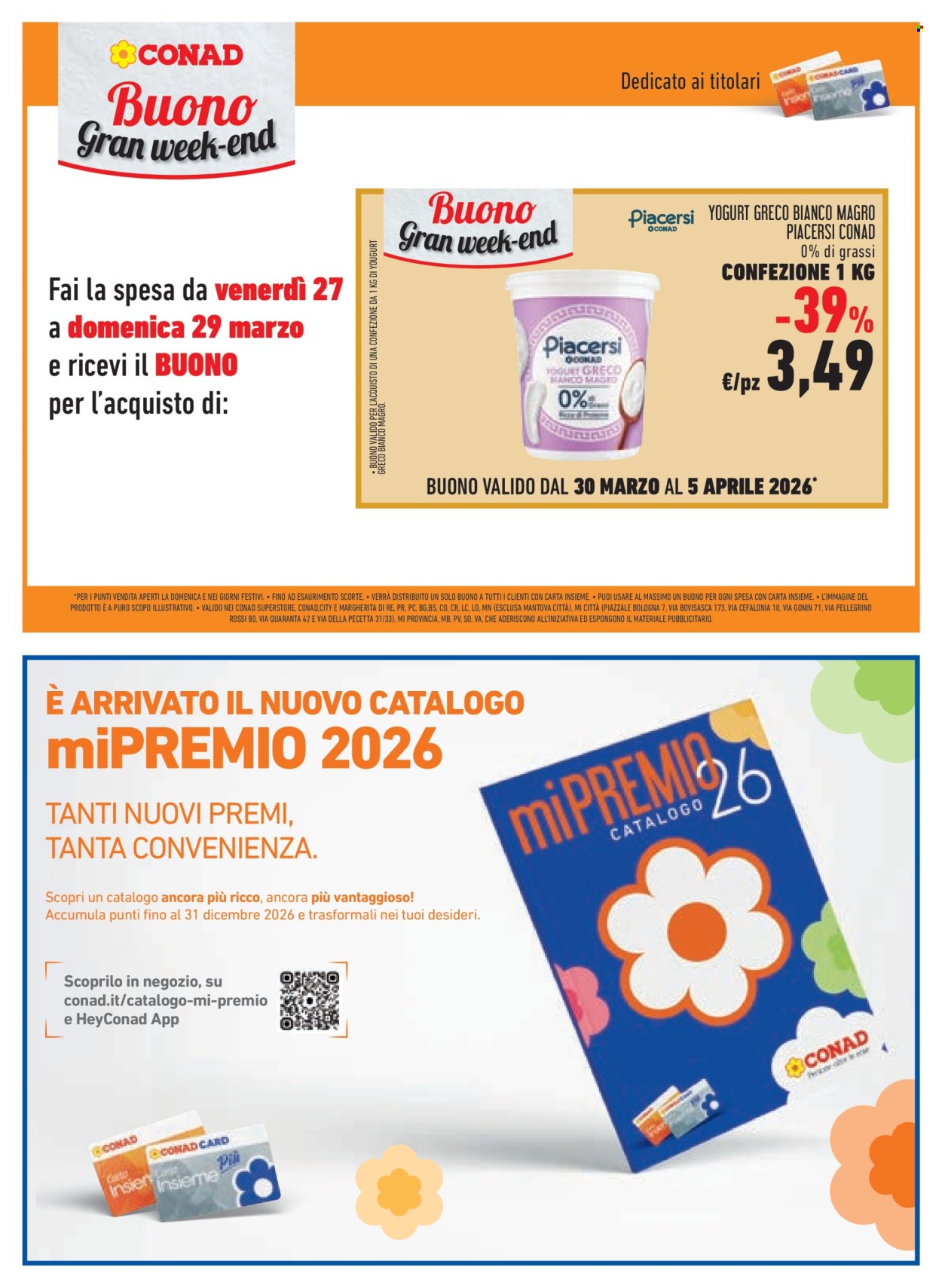 Volantino Margherita Conad - 25/3/2026 - 7/4/2026. Pagina 20