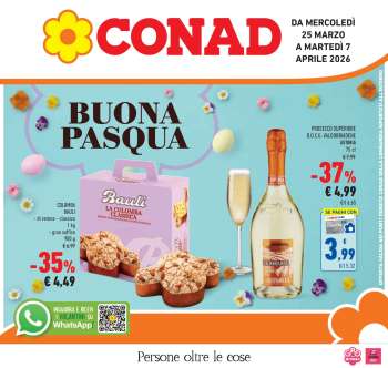 Volantino Conad - 25/3/2026 - 7/4/2026.