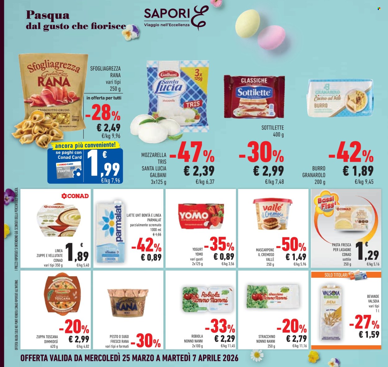 Volantino Conad - 25/3/2026 - 7/4/2026. Pagina 22