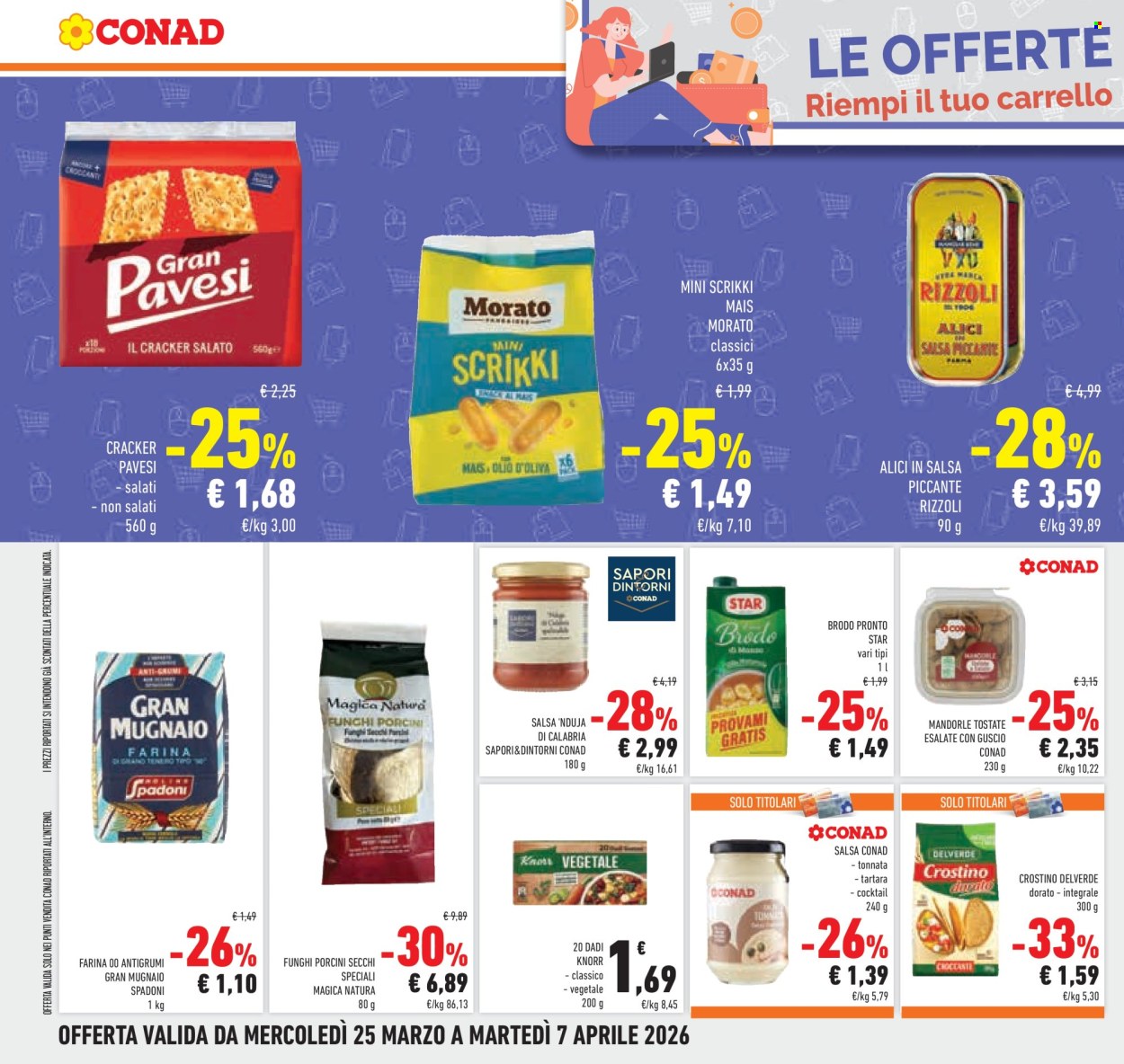 Volantino Conad - 25/3/2026 - 7/4/2026. Pagina 32
