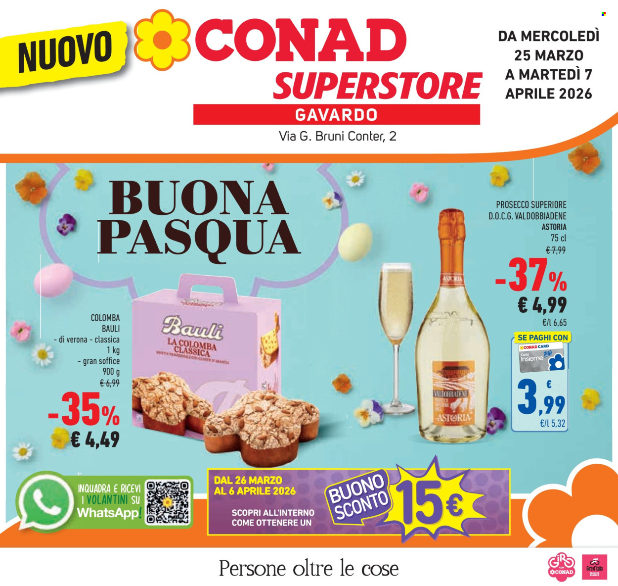 Volantino Conad Superstore - 25/3/2026 - 7/4/2026. Pagina 1