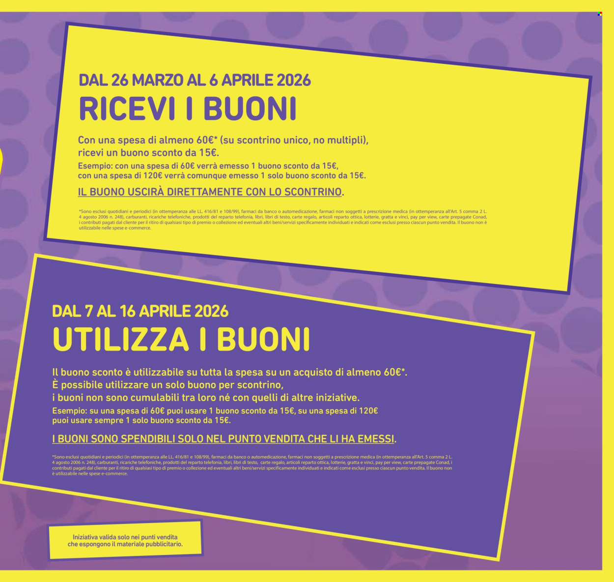 Volantino Conad Superstore - 25/3/2026 - 7/4/2026. Pagina 3