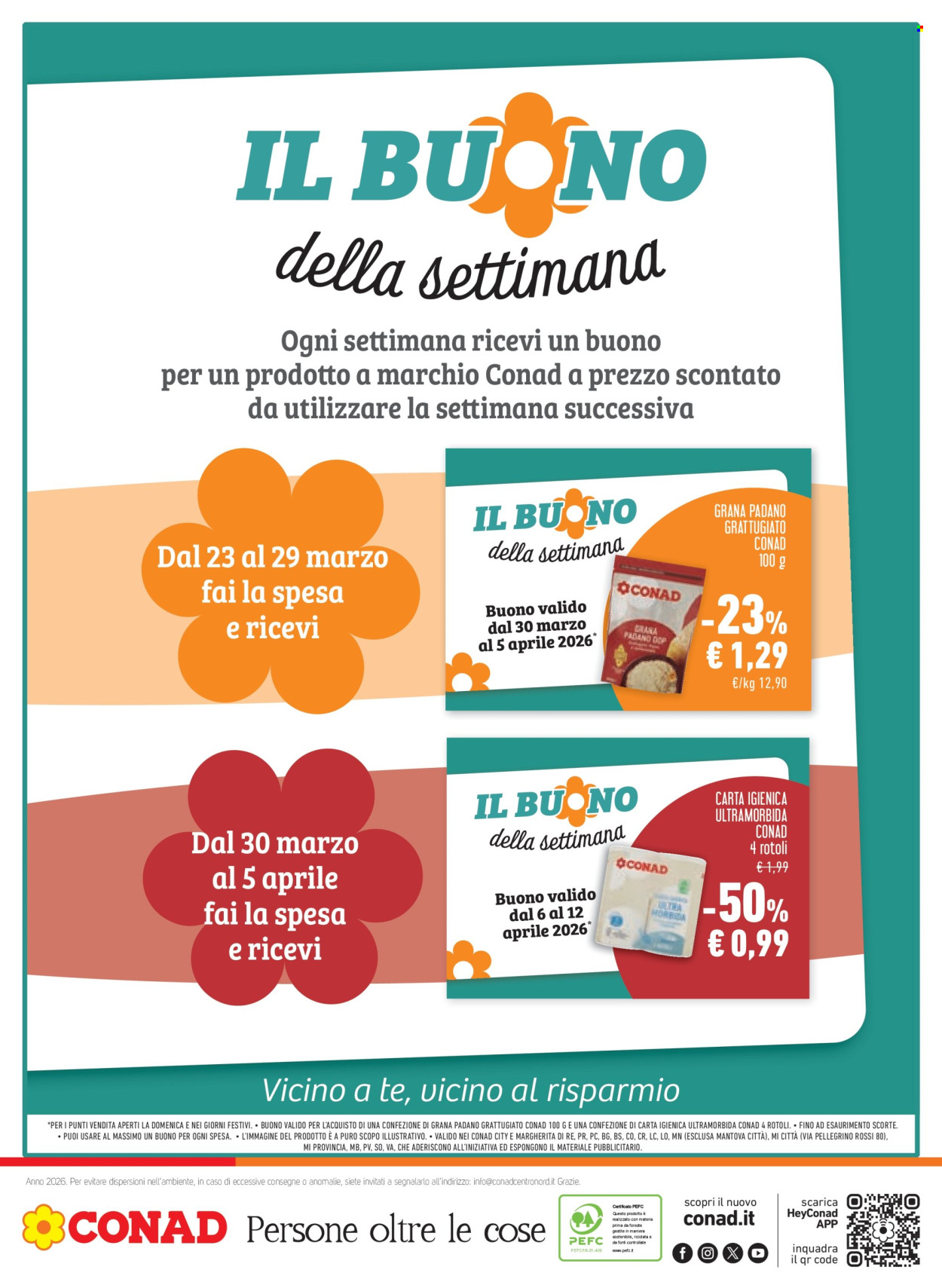 Volantino Margherita Conad - 25/3/2026 - 7/4/2026. Pagina 24
