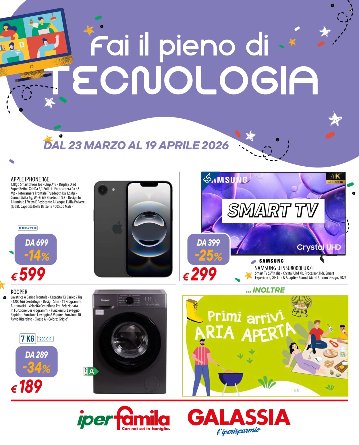 Volantino Famila - 23/3/2026 - 19/4/2026. Pagina 1