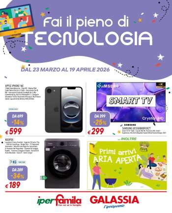Volantino Famila - 23/3/2026 - 19/4/2026.