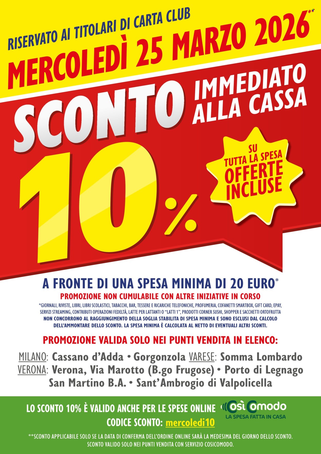 Volantino Famila - 25/3/2026 - 25/3/2026. Pagina 2