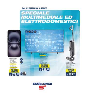 Volantino Esselunga - 23/3/2026 - 4/4/2026.