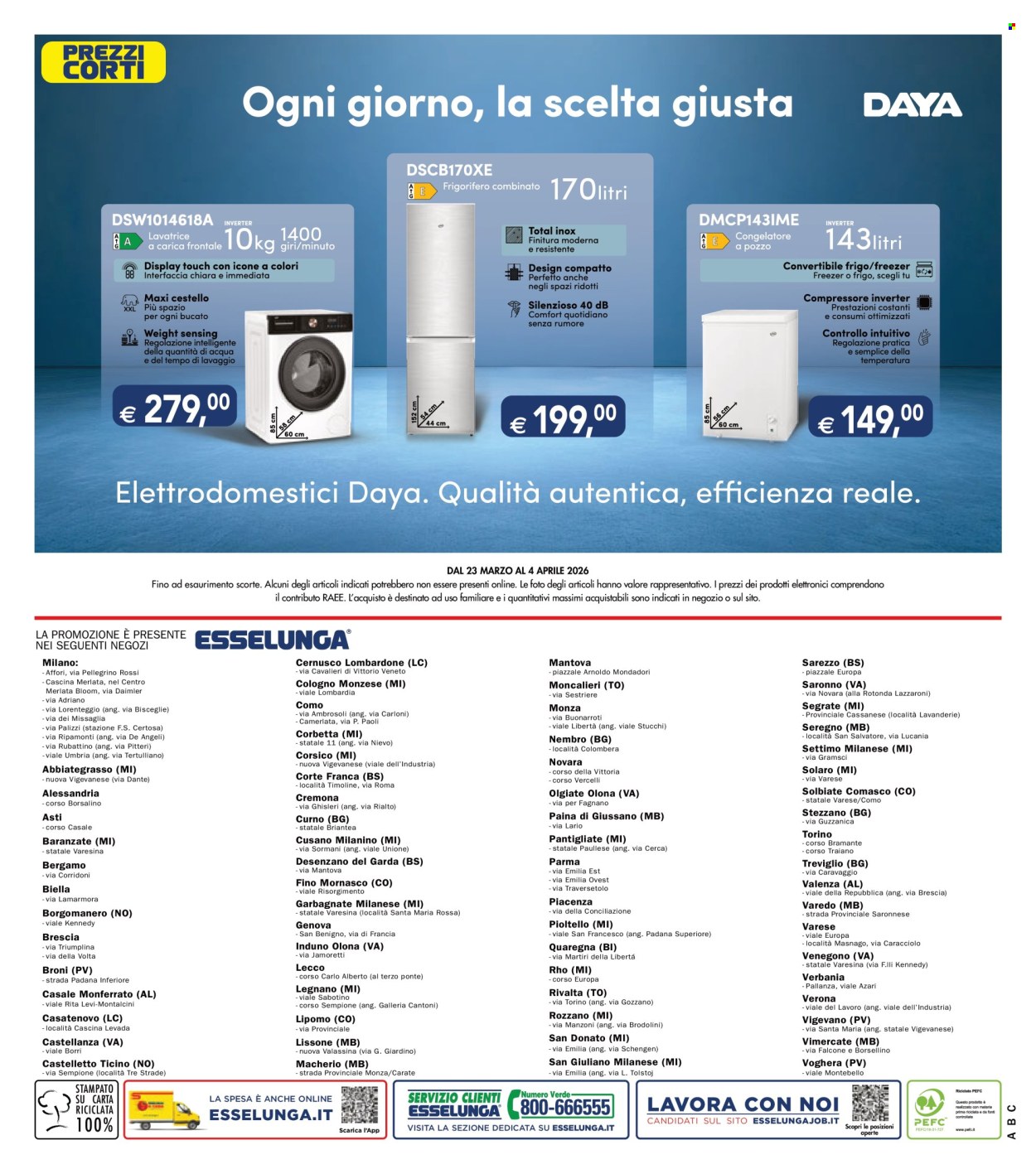 Volantino Esselunga - 23/3/2026 - 4/4/2026. Pagina 8