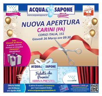 Volantino Acqua & Sapone - 26/3/2026 - 5/4/2026.