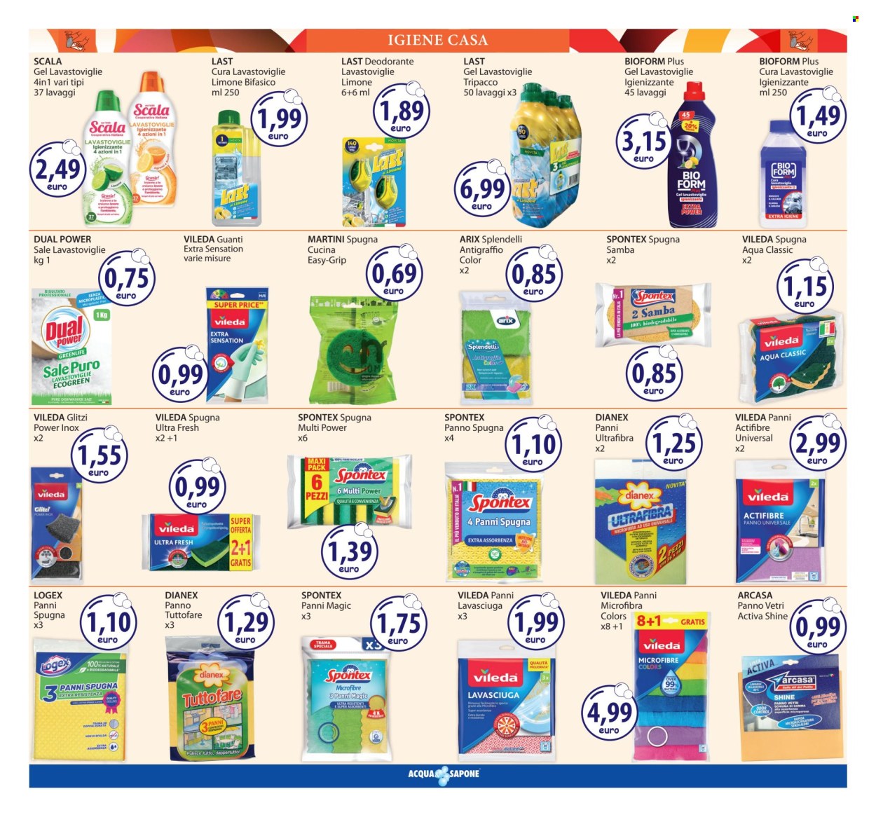 Volantino Acqua & Sapone - 26/3/2026 - 5/4/2026. Pagina 14