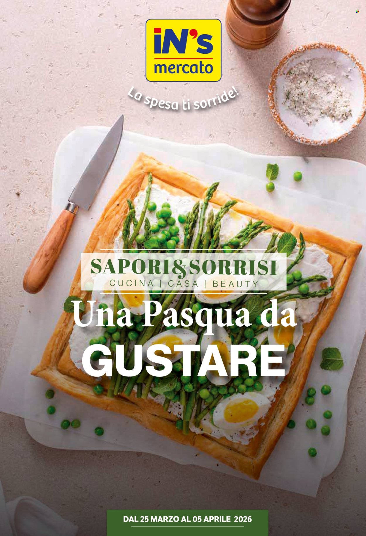 Volantino iN's Mercato - 25/3/2026 - 5/4/2026. Pagina 1