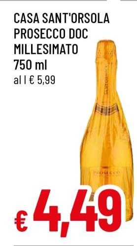 CASA SANT'ORSOLA PROSECCO DOC MILLESIMATO